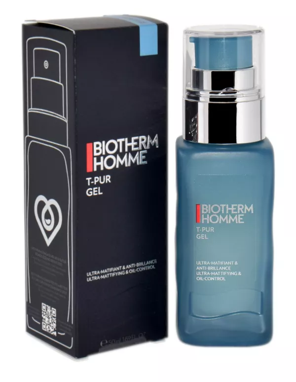 Biotherm Homme T-Pur Gel Ultra Mattifying & Oil Control dieninis kremas