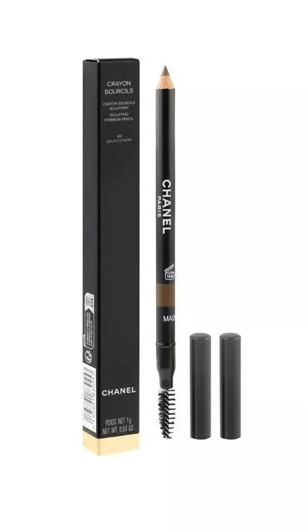 Chanel Crayon Sourcils Sculpting Eyebrow Pencil 40 Brun Cendr&eacute; antakių modeliavimo paletė