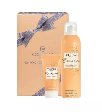 Collistar Unbox Your Wellness Shower Gel Mousee 200ml + Soft Body Cream