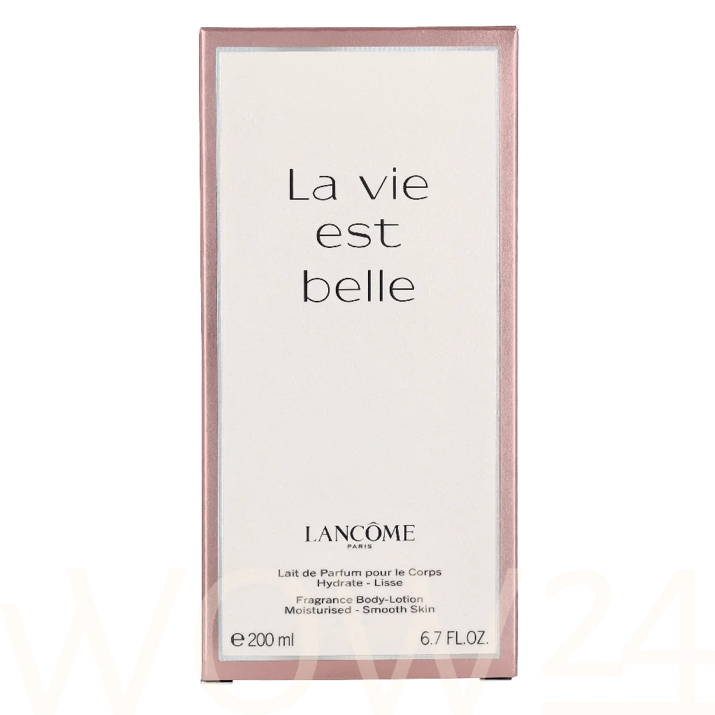 Lancome Lancome La Vie Est Belle Nourishing Body Lotion 200 ml natūrali veido odos priežiūros priemonė
