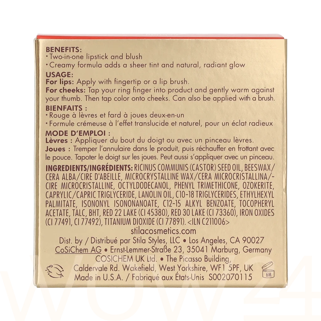 Stila Stila Convertible Colour Dual Lip&Cheek Cream 4.25 g skaistalai