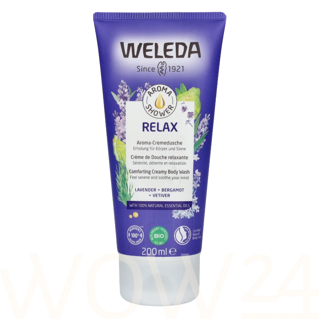 Weleda Weleda Aroma Relax Shower Cream 200 ml kūno kremas