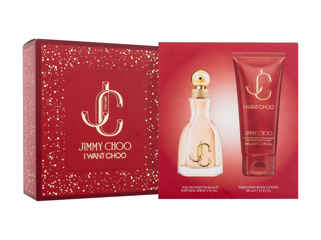 Jimmy choo I Want Choo Eau De Parfum 60 ml Damaged box Set