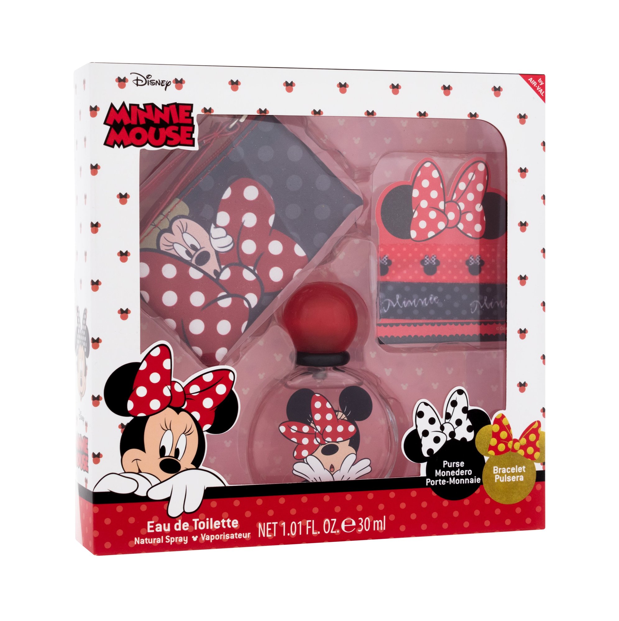 Disney Minnie Mouse 30ml Edt 30 ml + Bracelet + Wallet Kvepalai Vaikams EDT Rinkinys