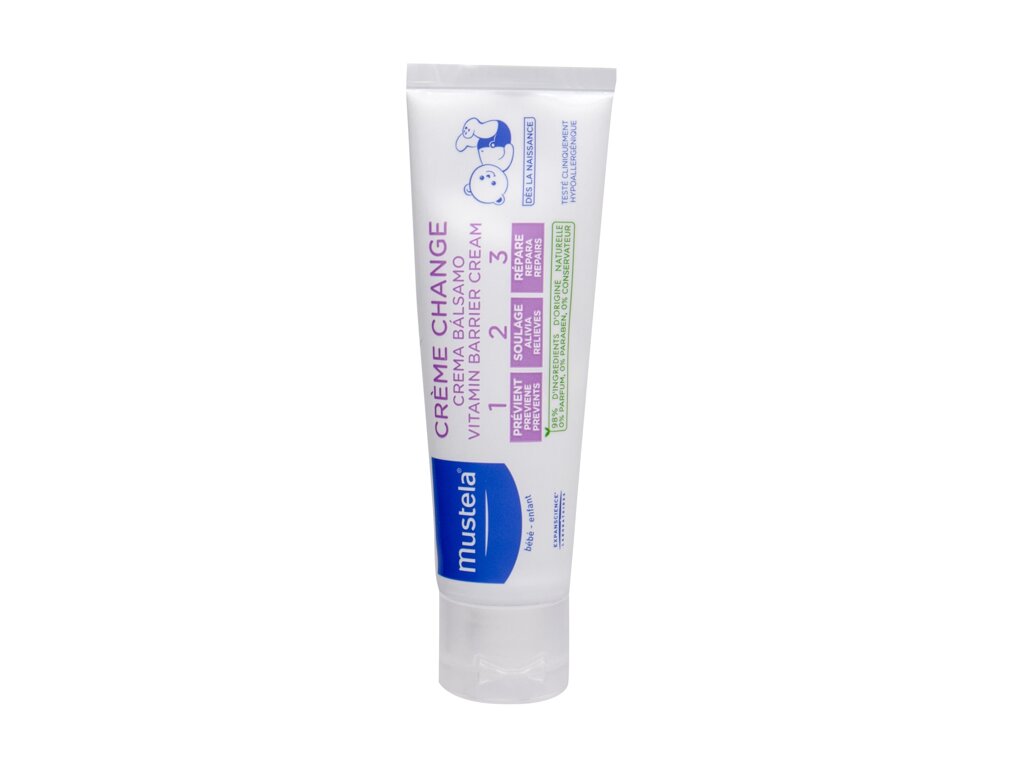 Mustela B&eacute;b&eacute; Vitamin Barrier Cream 50ml kūno kremas