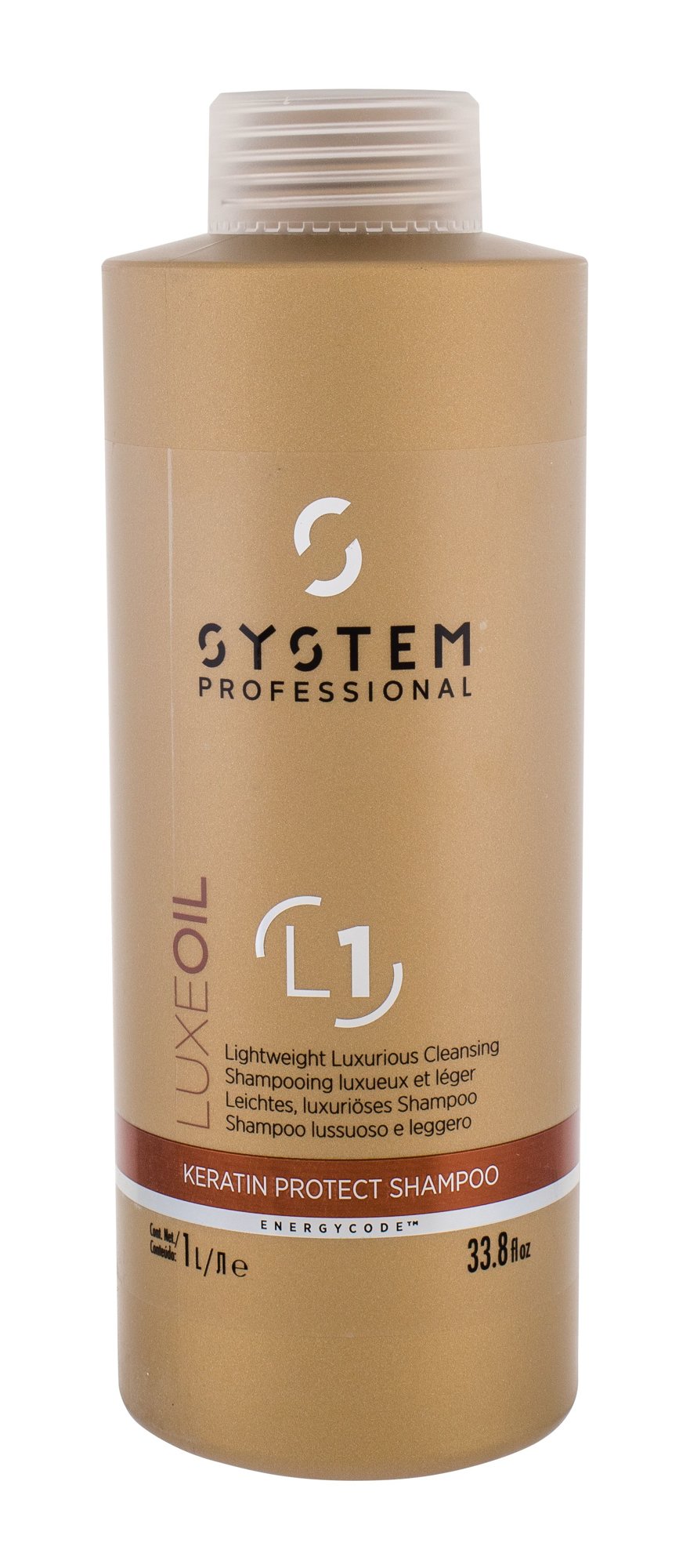 System Professional Luxe Oil Keratin Protect šampūnas