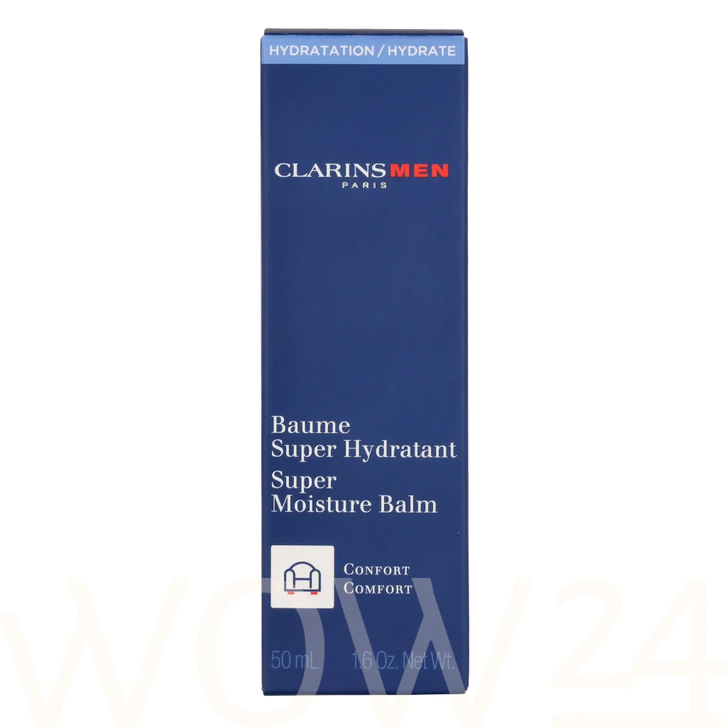  Clarins Men Super Moisture Balm - Comfort 50 ml dieninis kremas