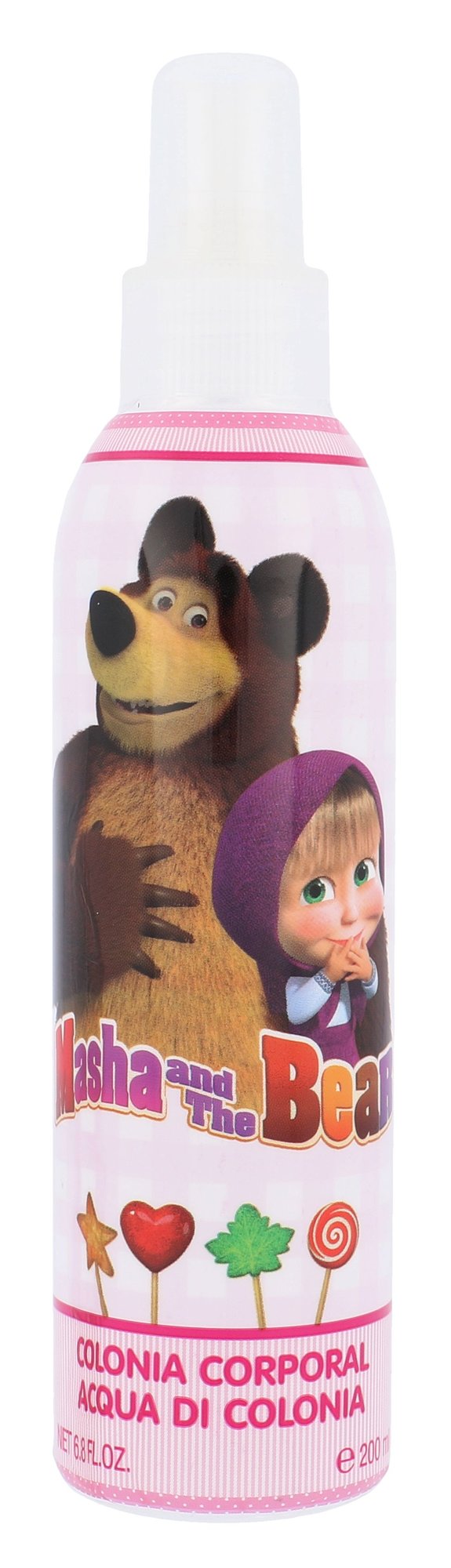Disney Masha and The Bear 200ml Kvepalai Vaikams Kūno purškikliai (Pažeista pakuotė)