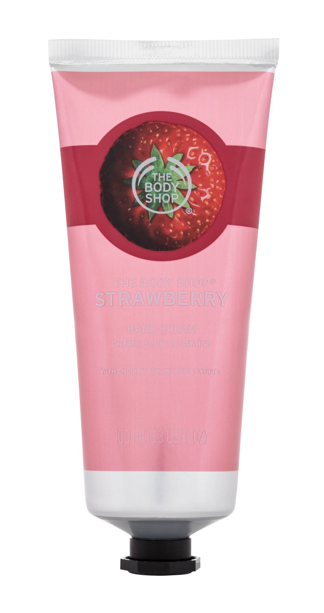 The Body Shop  Strawberry Hand Cream rankų kremas