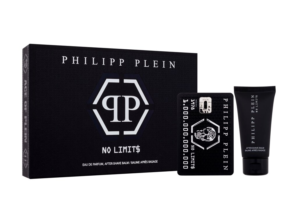 Philipp Plein No Limit$ 50ml Edp 50 ml + Aftershave Balm 50 ml Kvepalai Vyrams EDP Rinkinys