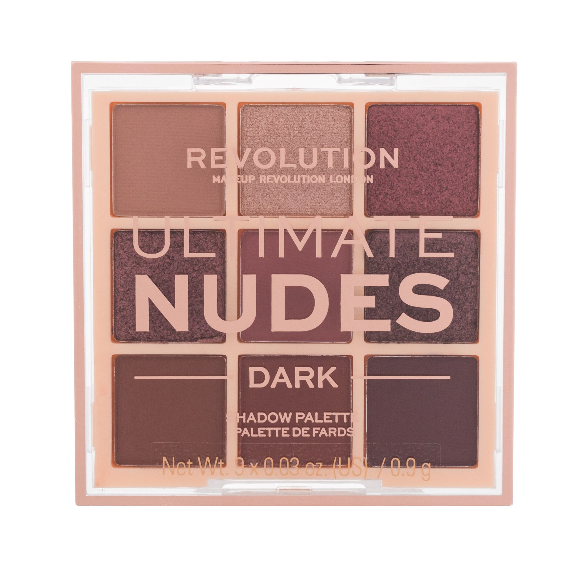 Makeup Revolution London Ultimate Nudes šešėliai