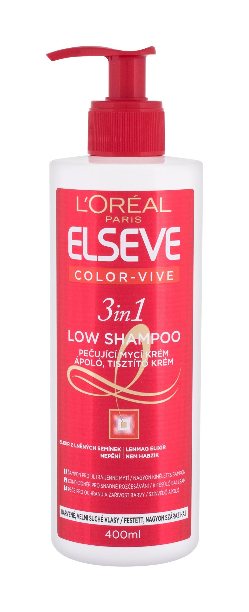 L´Oréal Paris Elseve Color-Vive 3in1 šampūnas