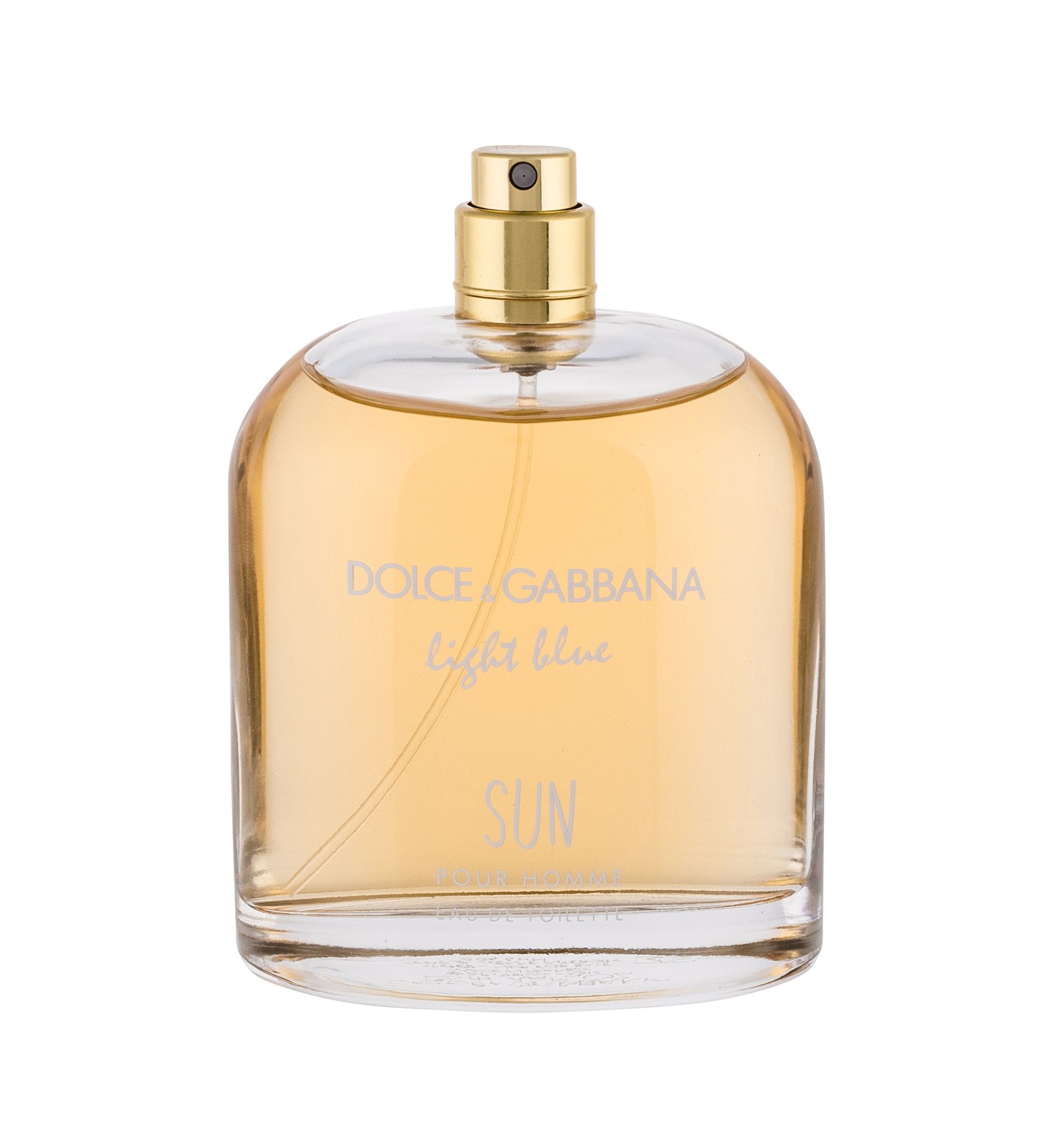 Dolce&Gabbana Light Blue Sun Pour Homme 125ml Kvepalai Vyrams EDT Testeris