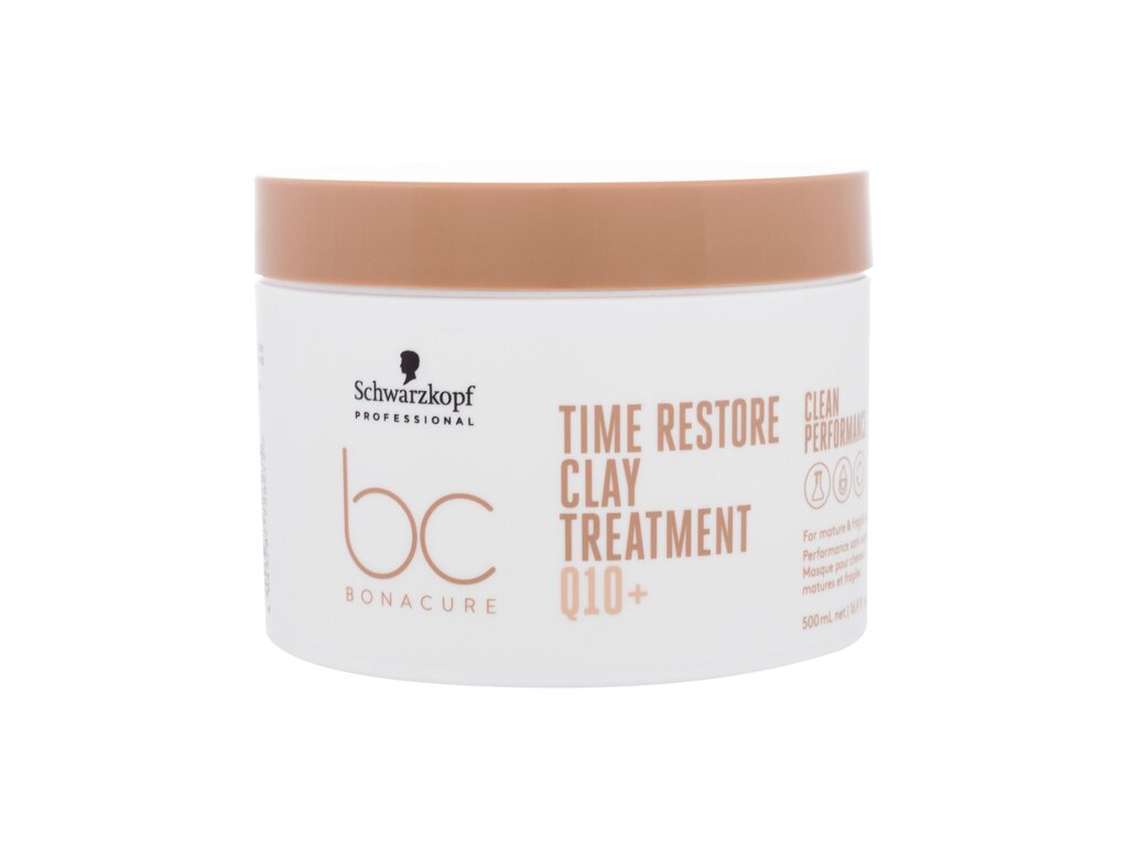 Schwarzkopf Professional BC Bonacure Time Restore Q10 Clay Treatment plaukų kaukė