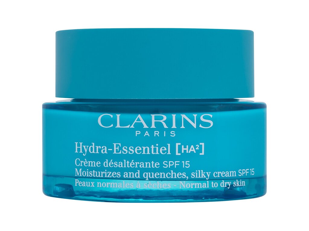 Clarins Hydra-Essentiel [HA2] Silky Cream SPF15 dieninis kremas