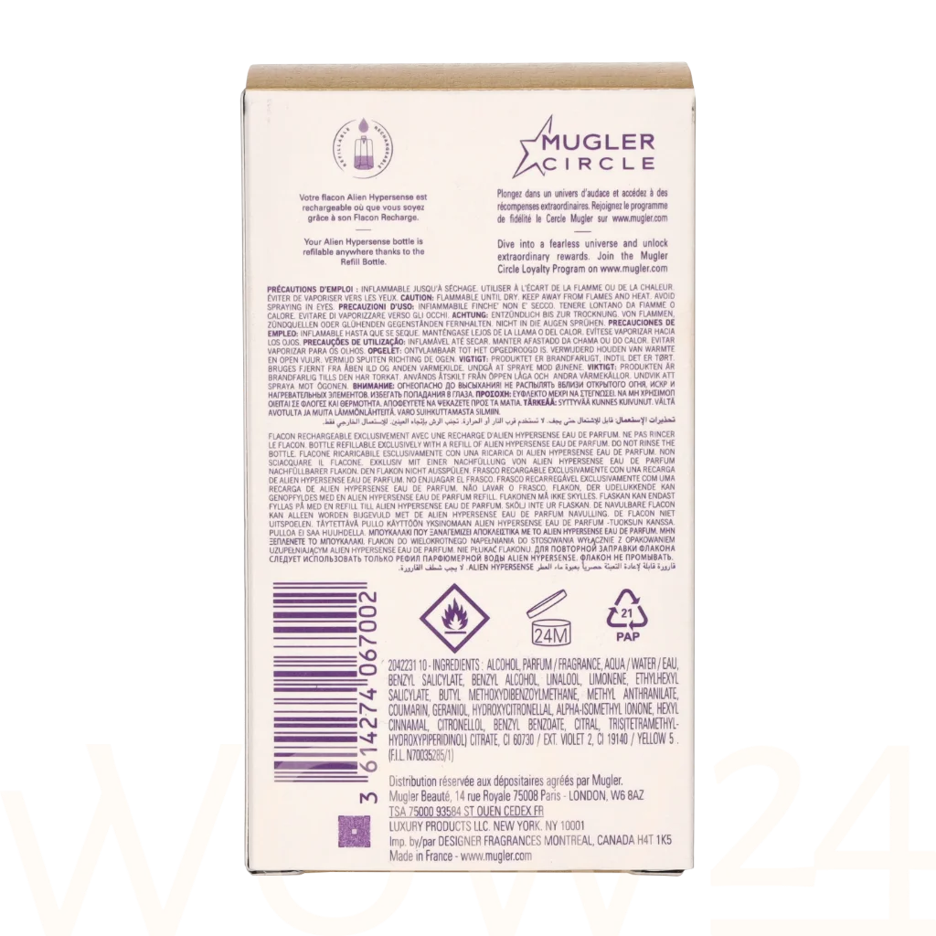 Thierry Mugler Thierry Mugler Alien Hypersense Edp Spray 30 ml kvepalai Moterims EDP
