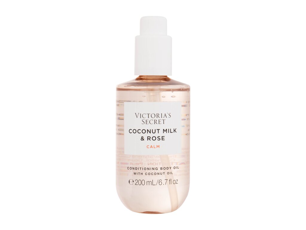 Victoria&acute;s Secret Coconut Milk & Rose Calm Conditioning Body Oil 200ml kūno aliejus