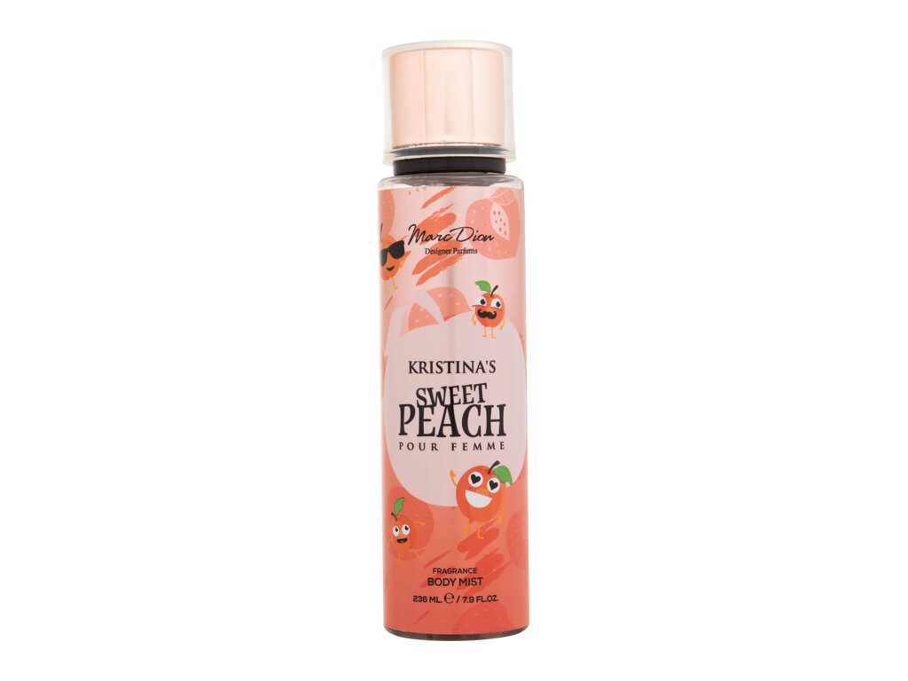Marc Dion Kristina's Sweet Peach Kūno pur&scaron;kiklis Kūno dulksna Moterims