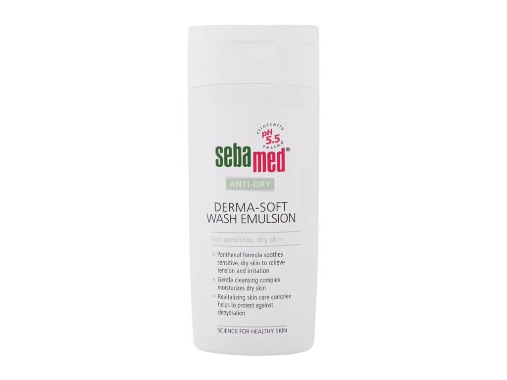Sebamed Anti-Dry Derma-Soft Wash Emulsion Du&scaron;o gelis 200 ml Damaged box