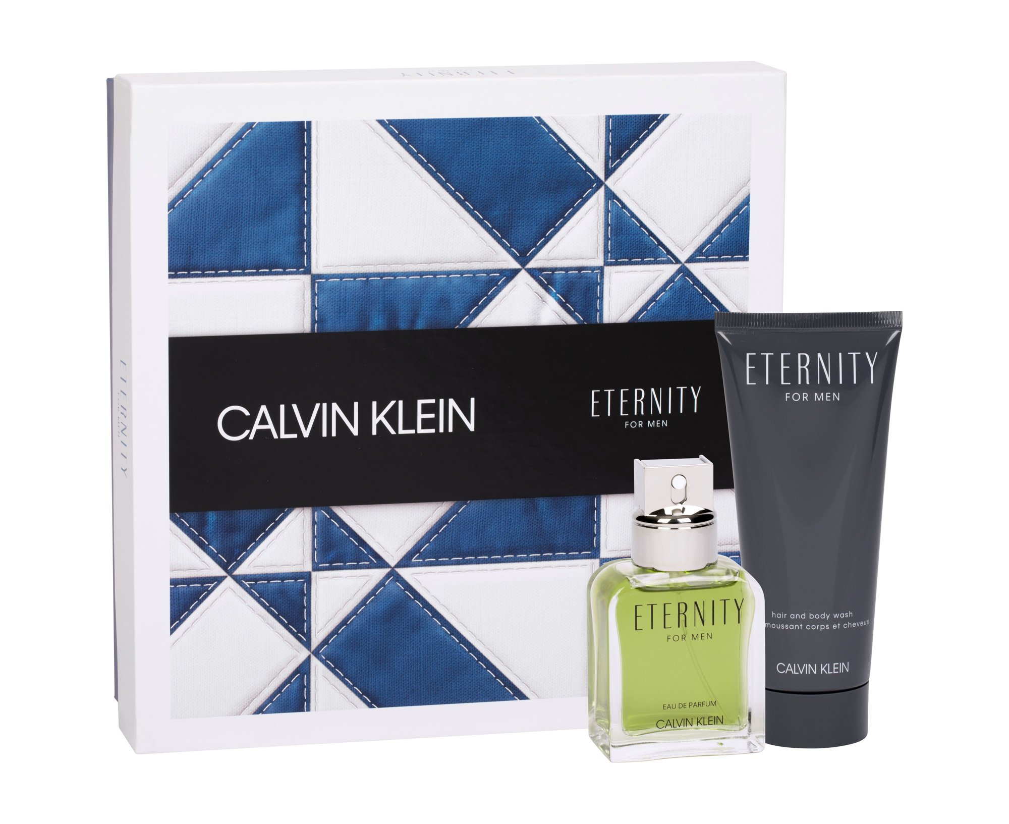 Calvin Klein Eternity 50ml Edp 50 ml + Shower Gel 100 ml kvepalai Vyrams EDP Rinkinys (Pažeista pakuotė)