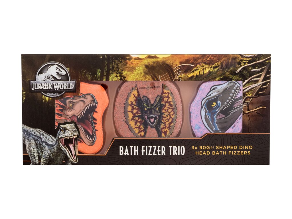 Universal Jurassic World Bath Fizzer Trio Vonios bomba