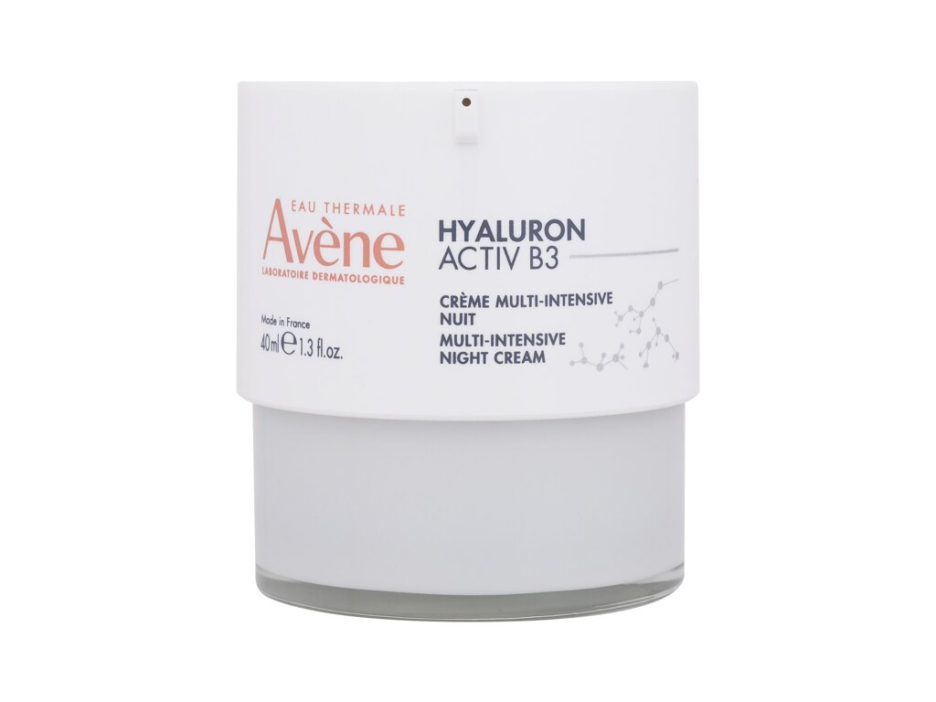 Avene Hyaluron Activ B3 Multi-Intensive Night Cream 40ml naktinis kremas (Pažeista pakuotė)