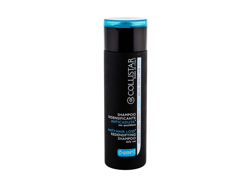 Collistar Men Anti-Hair Loss Redensifying 200ml šampūnas (Pažeista pakuotė)