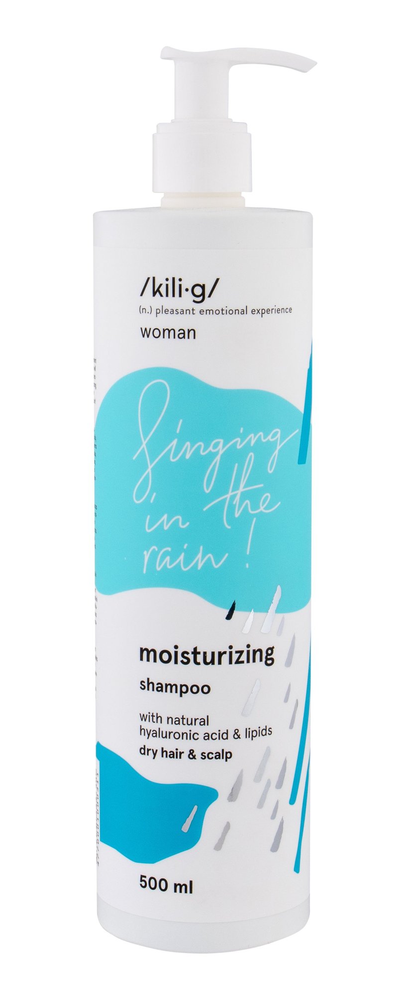 kili·g woman moisturizing 500ml šampūnas