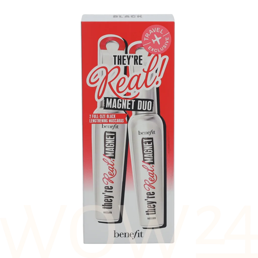Benefit Benefit They're Real! Magnet Mascara Duo Set Blakstienų tu&scaron;as Moterims