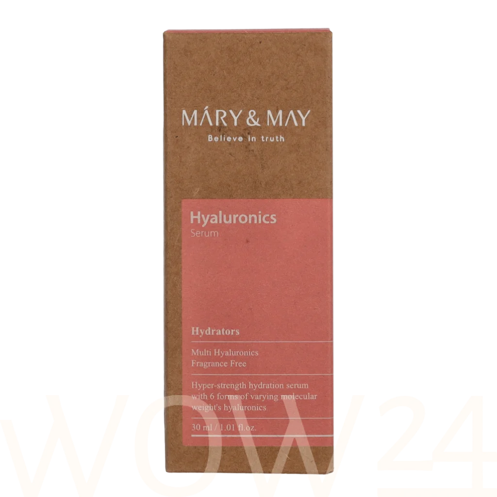 MARY & MAY Hydrating facial serum Hyaluronics (Serum) Drėkinamasis veido kremas Moterims