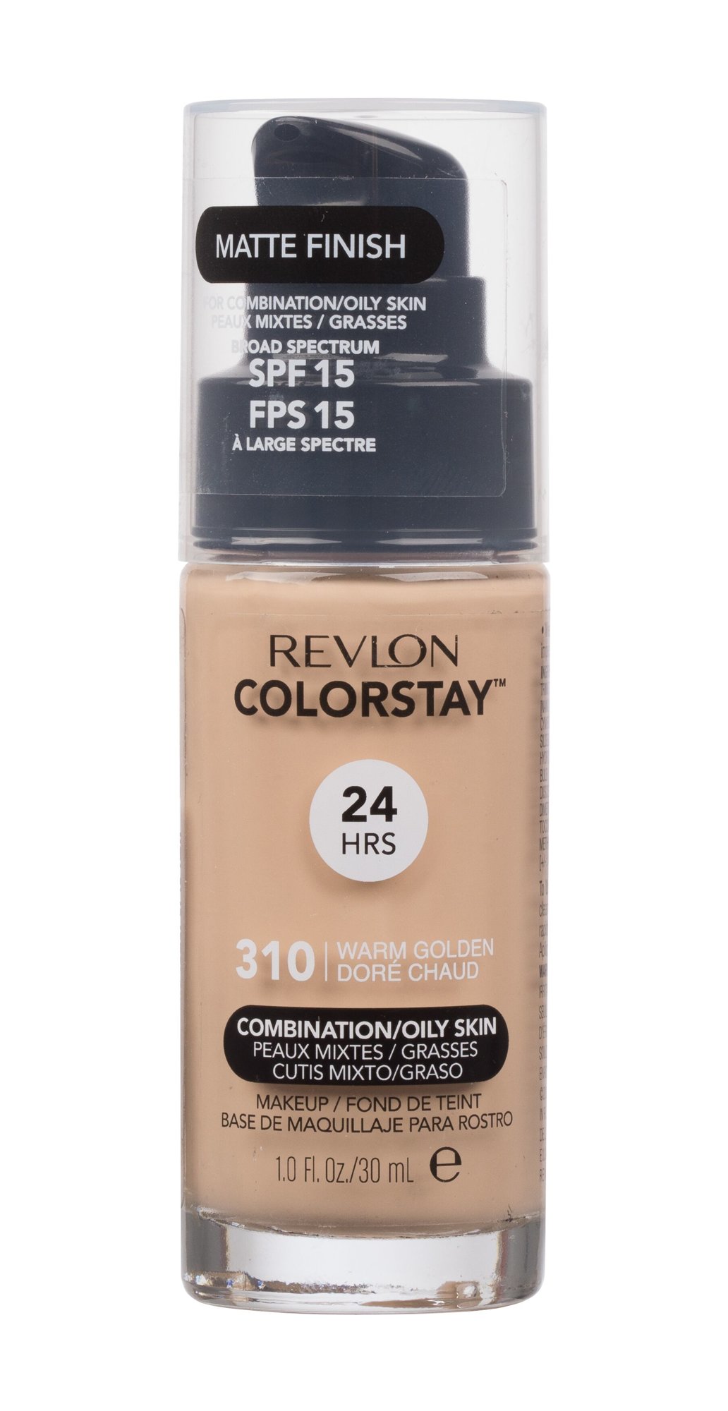 Revlon Colorstay Combination Oily Skin 30ml makiažo pagrindas (Pažeista pakuotė)