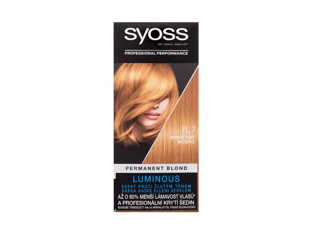 Syoss Permanent Coloration moteriška plaukų priemonė