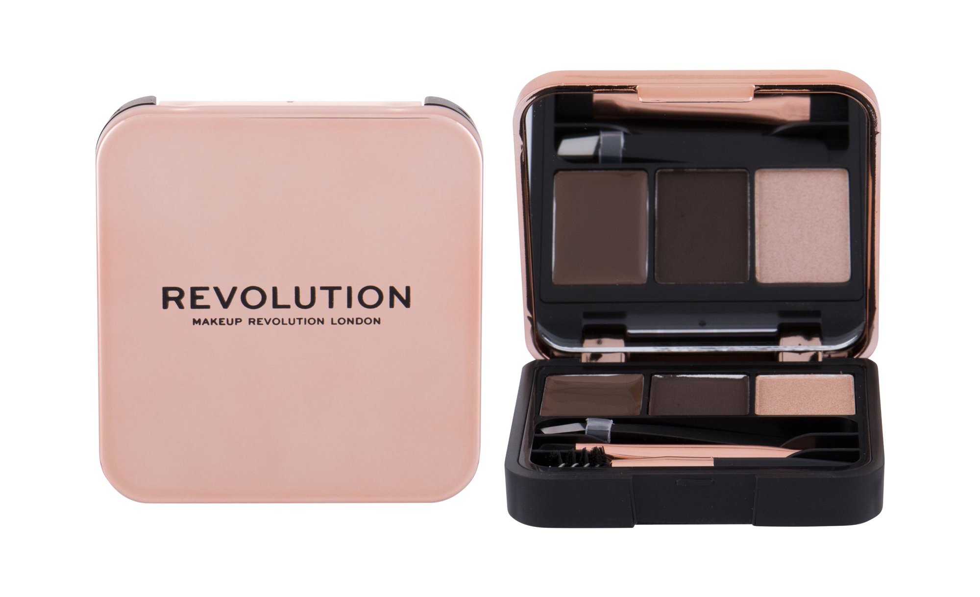 Revolution Brow Sculpt Kit Antakių priežiūros rinkiniai 2.2 ml Damaged box