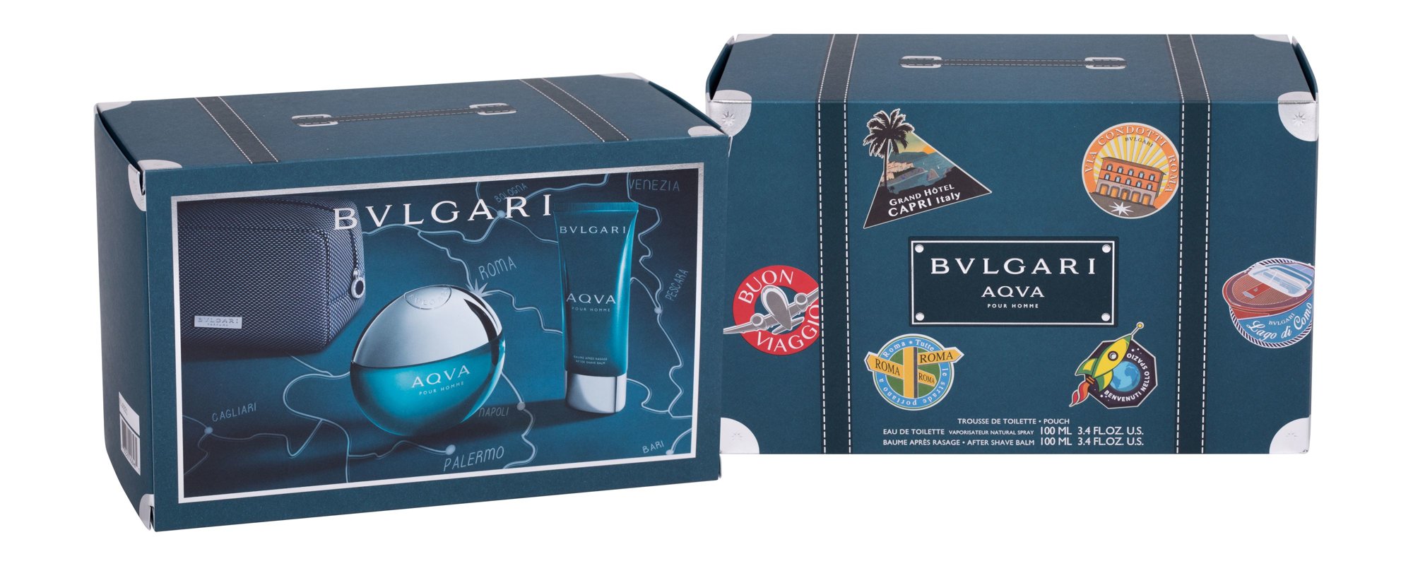 Bvlgari Aqva Pour Homme Eau De Toilette 100 ml Set