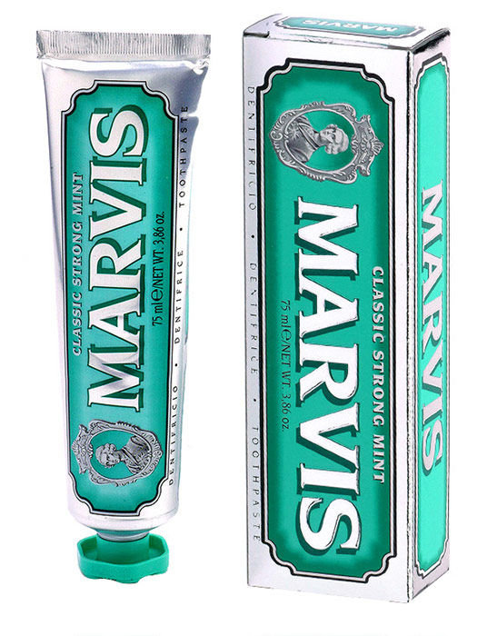 Marvis Classic Strong Mint 75ml dantų pasta (Pažeista pakuotė)