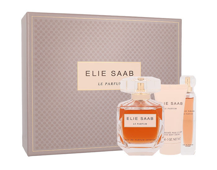 Elie Saab Le Parfum Intense 90ml Edp 90ml + 10ml Edp + 30ml body cream Kvepalai Moterims EDP Rinkinys
