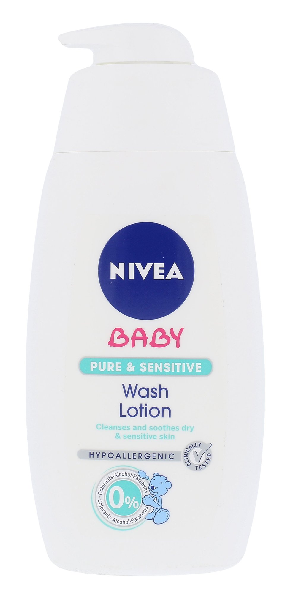 Nivea Baby Pure & Sensitive Wash Lotion veido gelis