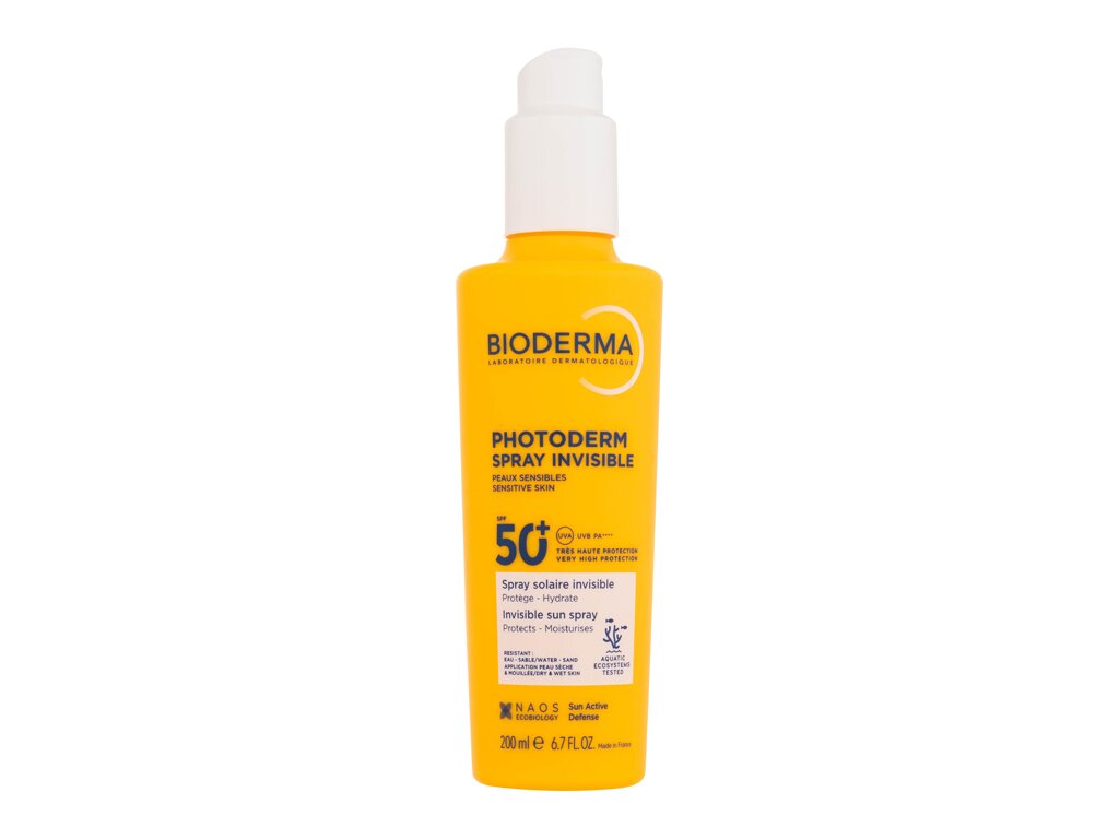 Bioderma Photoderm Spray Invisible Kūno losjonas nuo saulės 200 ml