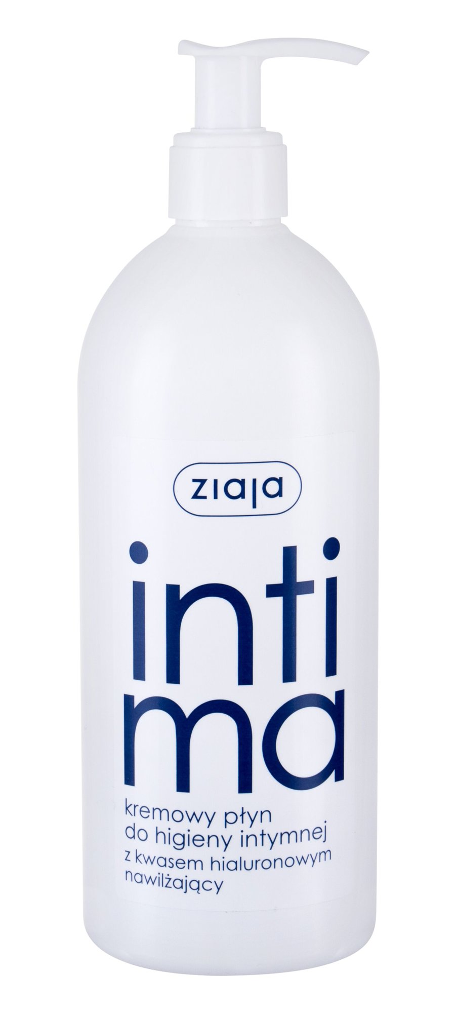 Ziaja Intimate Creamy Wash With Hyaluronic Acid 500ml intymios higienos priežiūra (Pažeista pakuotė)