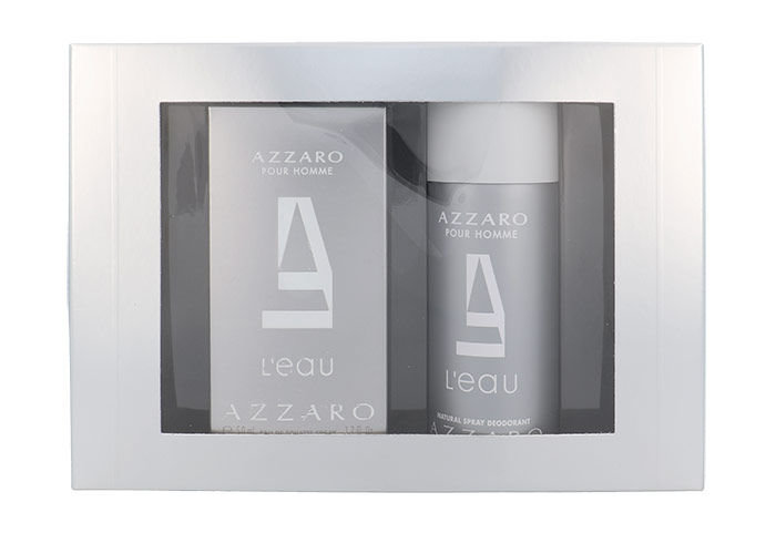 Azzaro Pour Homme L´Eau 50ml Edt 50 ml + Dsp 150 ml Kvepalai Vyrams EDT Rinkinys