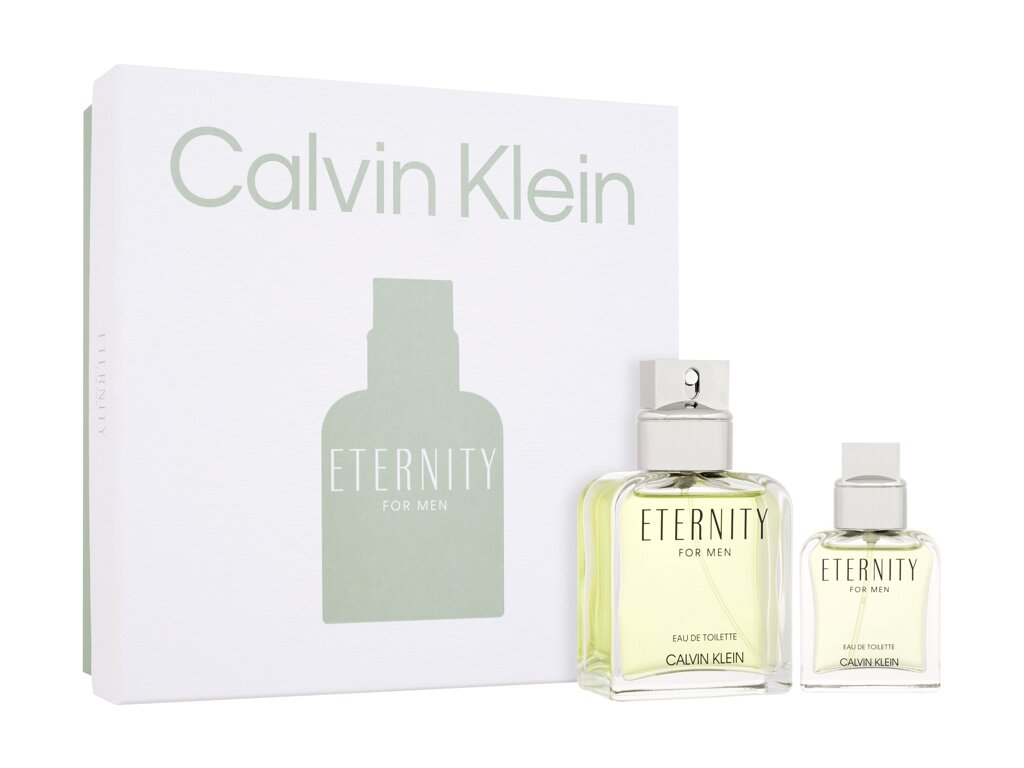 Calvin Klein Eternity 100ml Edt 100 ml + Edt 30 ml kvepalai Vyrams EDT Rinkinys