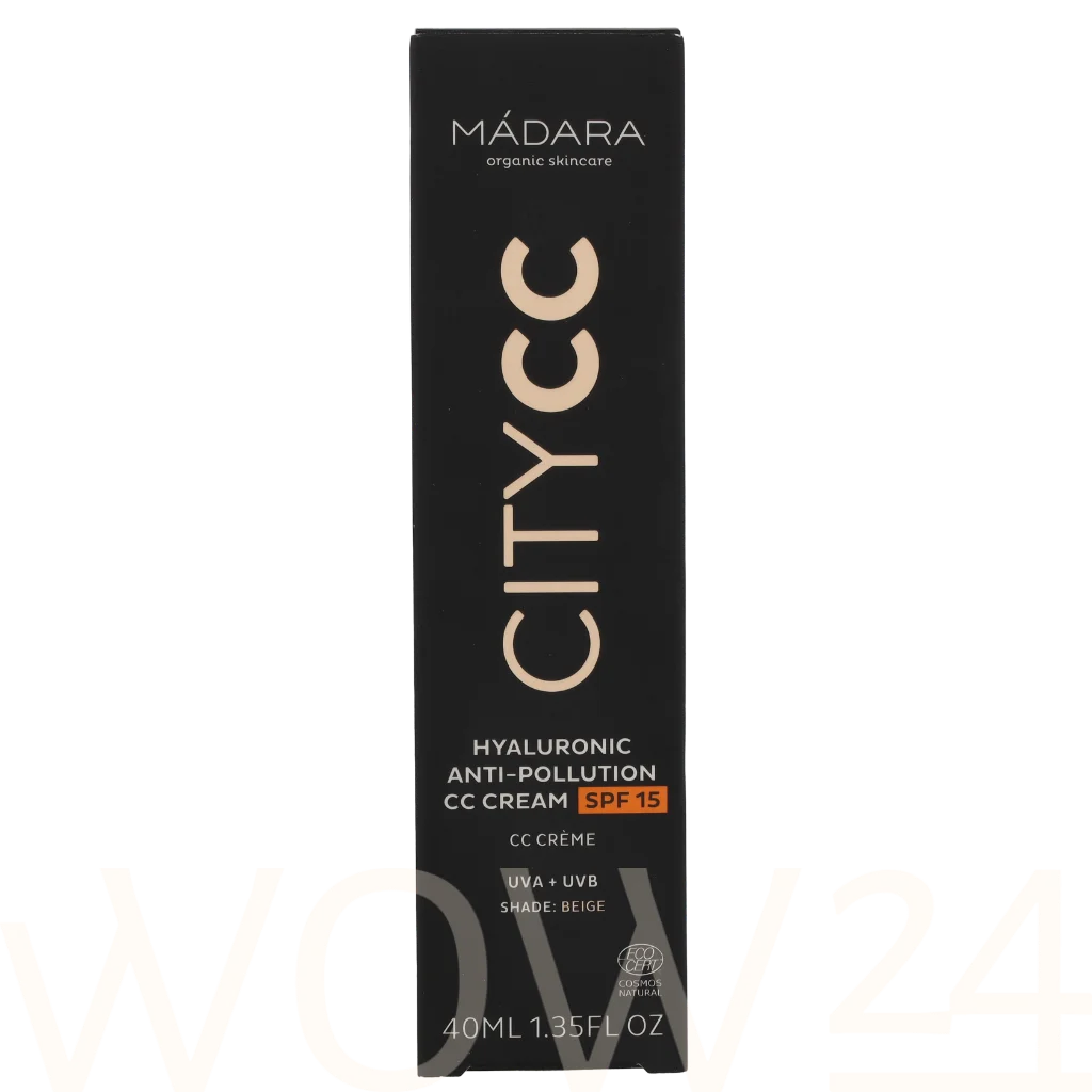  Madara CityCc Hyaluronic Anti-Pollution Cream CC SPF 40 ml Vyrams