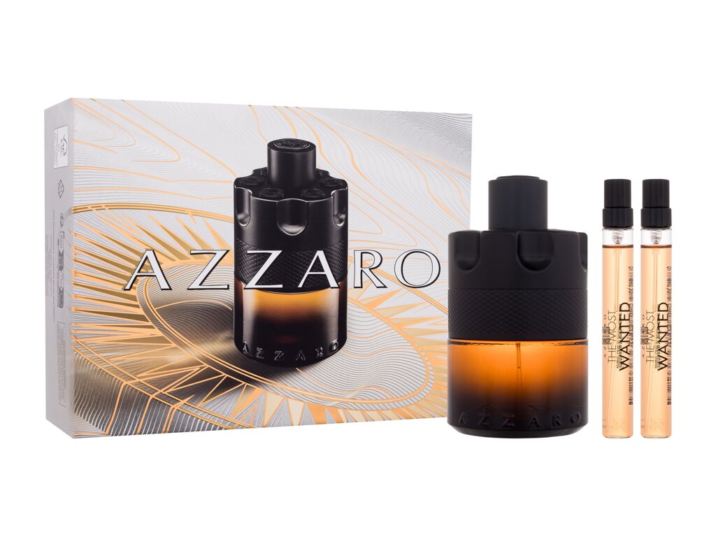 Azzaro The Most Wanted Parfum 100 ml Parfum 100 ml + Parfum 2 x 10 ml Damaged box Set