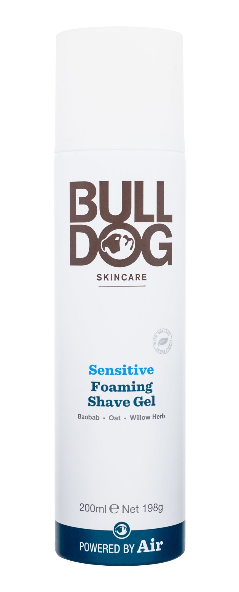 Bulldog Sensitive Foaming Shave Gel skutimosi gelis