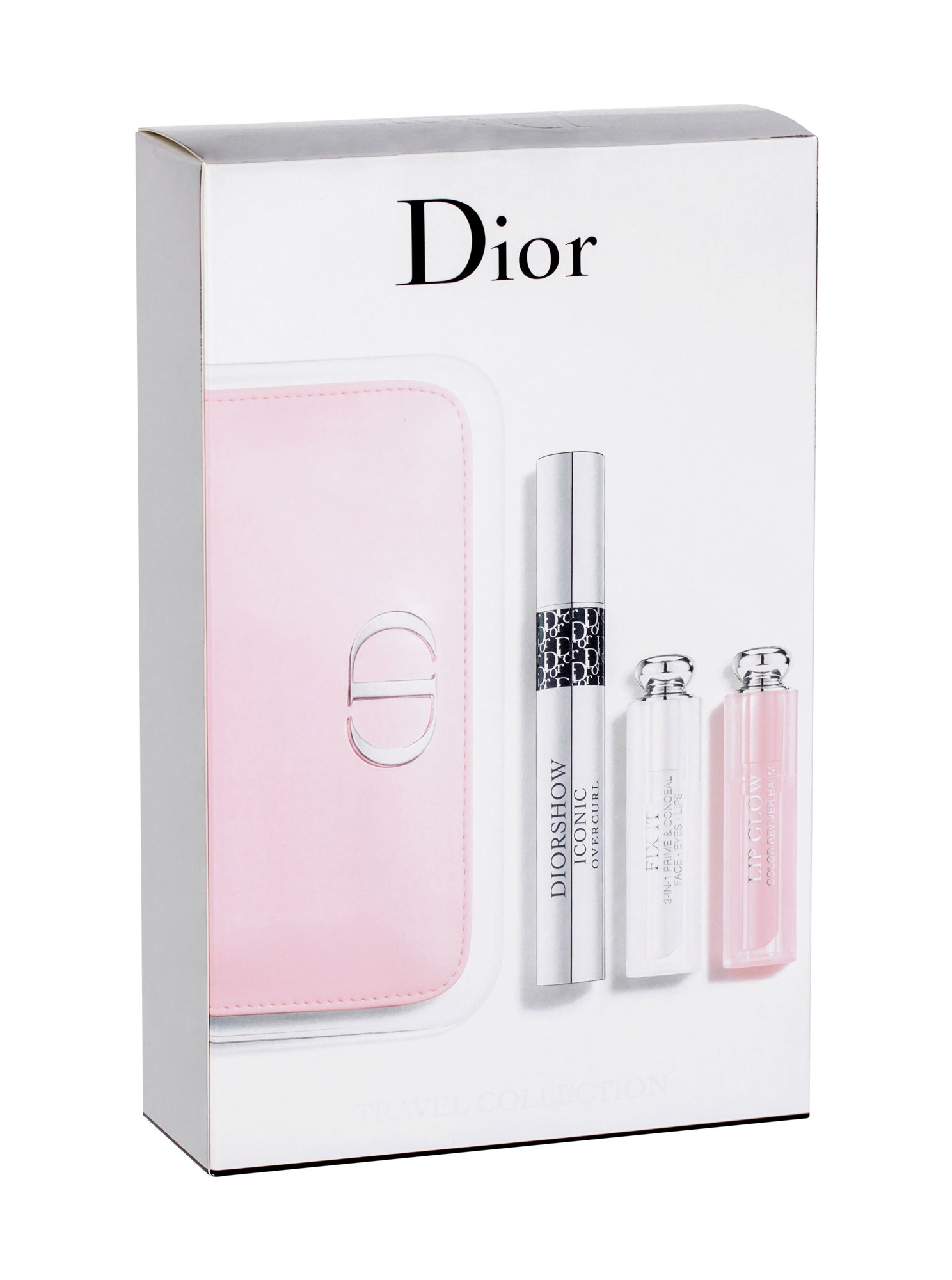 Christian Dior Diorshow Iconic Overcurl 10ml Mascara 10 ml + Concealer 002 3,5 g + Lipbalm 001 3,5 g blakstienų tušas Rinkinys