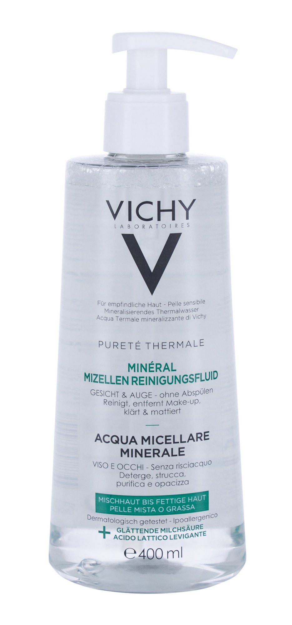 Vichy Purete Thermale Mineral Water For Oily Skin micelinis vanduo