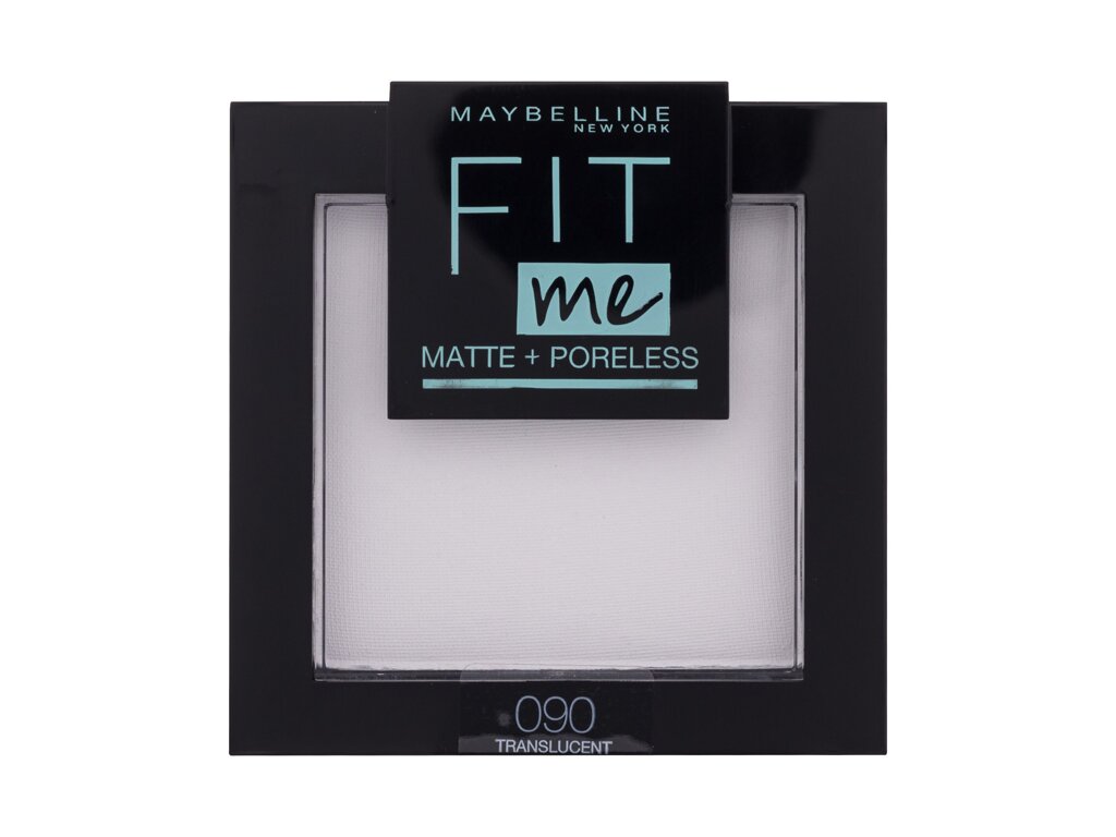 Maybelline Fit Me! Matte + Poreless 9g sausa pudra (Pažeista pakuotė)