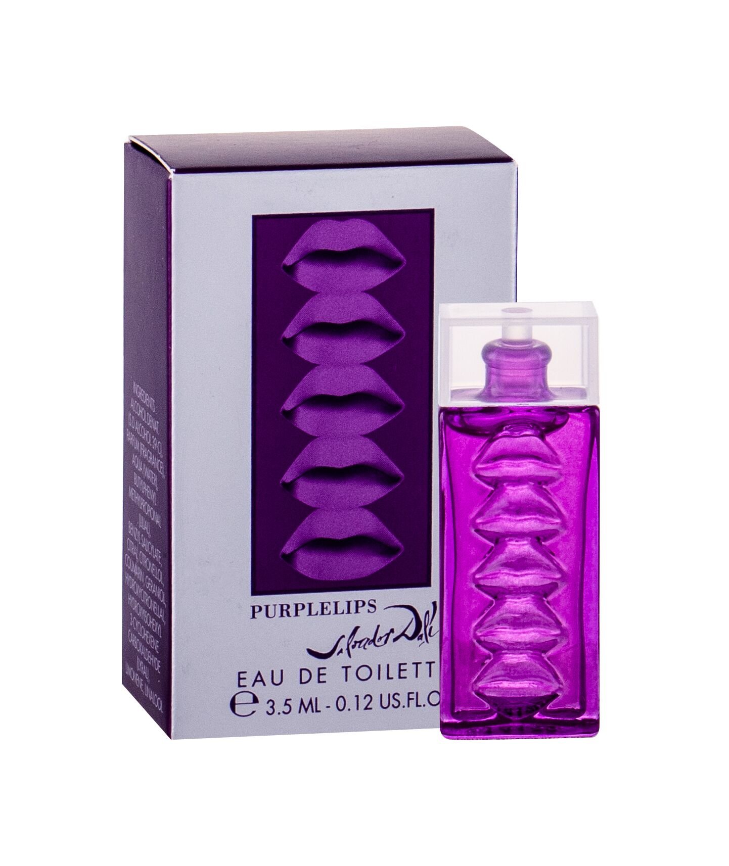 Salvador Dali Purplelips 3,5ml kvepalų mėginukas Moterims EDT (Pažeista pakuotė)