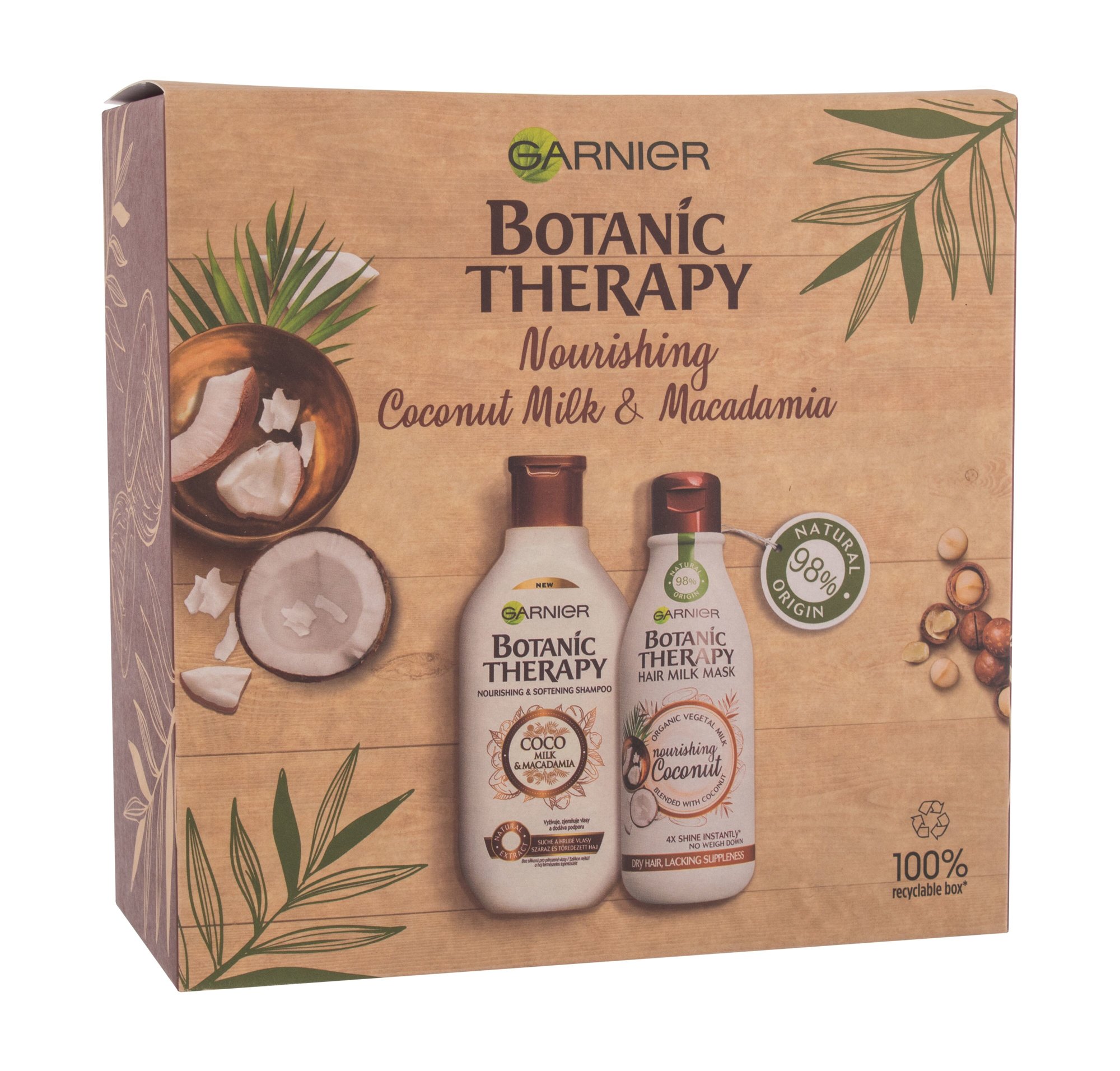 Garnier Botanic Therapy Coconut Milk & Macadamia šampūnas