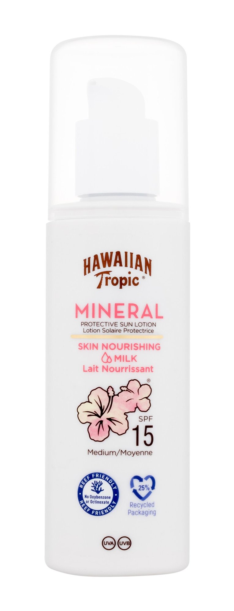 Hawaiian Tropic Mineral Skin Nourishing Milk įdegio losjonas